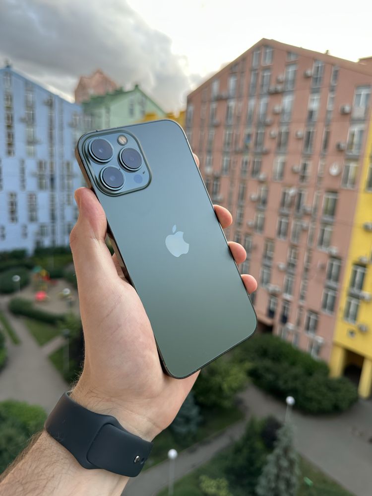 95% Аккум Идеал iPhone 13 Pro Max 128Gb Alpine Green Neverlock Айфон