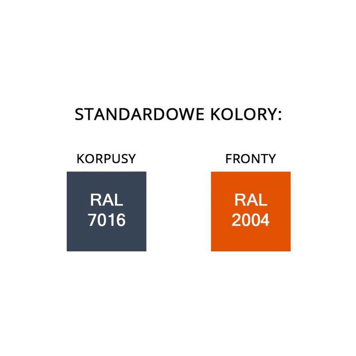STÓŁ P-1416 do Warsztatu Garażu - NARZĘDZIOWY 2x szafka i 2x szuflada