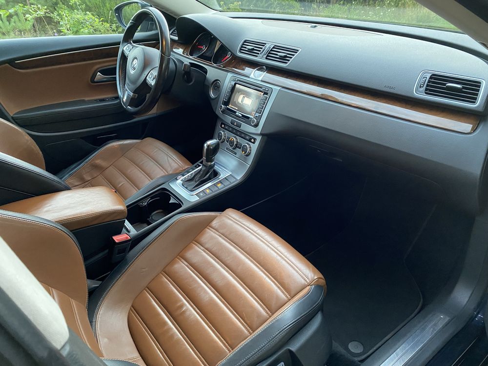 Volkswagen CC 2012r 2.0TDI DSG, 5 osób. Polski salon!  Bogata wersja!