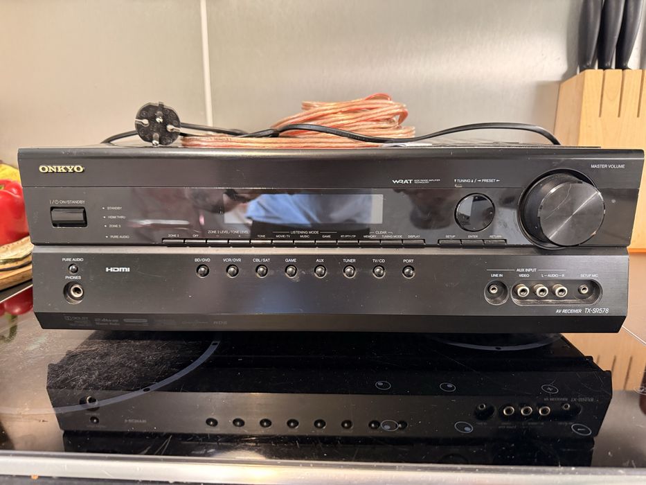 Wzmaciacz onkyo TX SR578 uszkodzony