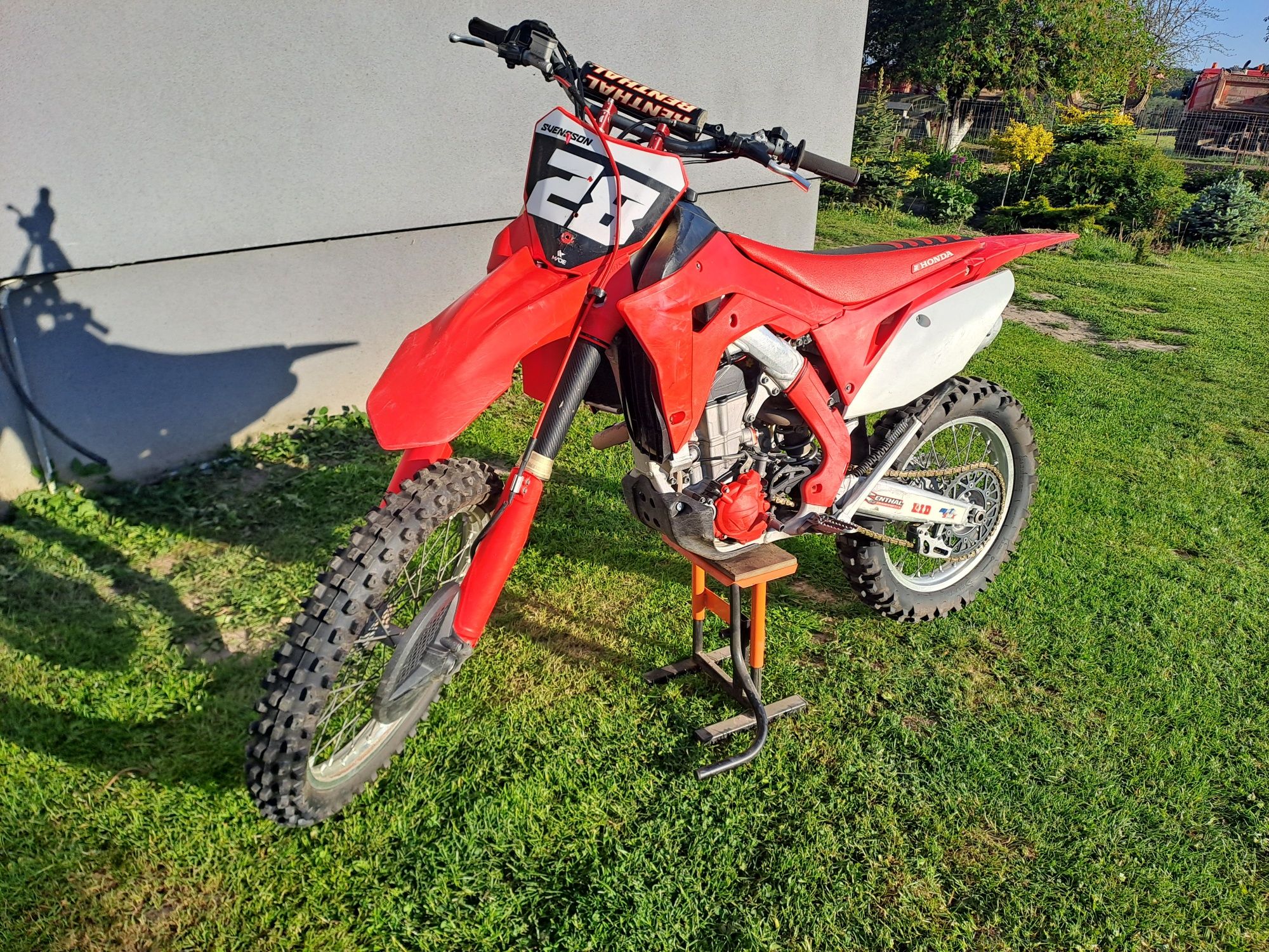 Honda CRF 450 RX ( rozrusznik , mapy ) ZAMIANA