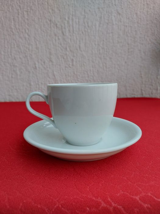 Nowa filiżanka z podstawkiem porcelana- 200 ml InPost