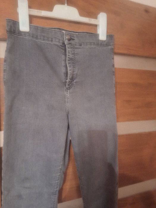 Spodnie damskie TopShop,bawełna,W30,L32 stan bardzo dobry.