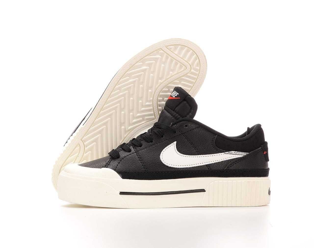 Женские кроссовки Nike Court Legacy Lift Black White 36-40 Хит 2024!