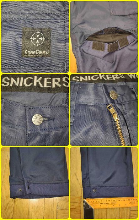 НОВі на ВИСОКОГО W35 L35 Snickers 3312 DuraTwill штани майстра