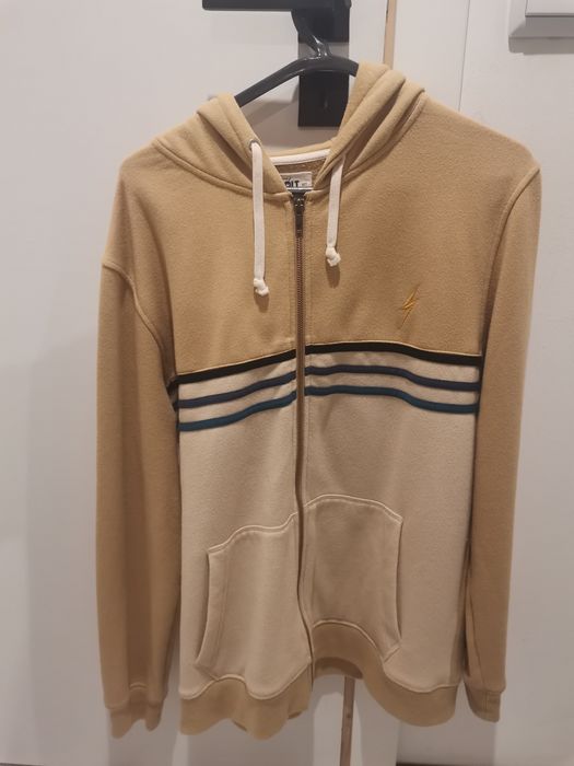 Casaco sweat Lightning Bolt tamanho M com capuz