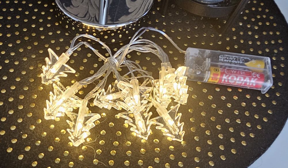 Lamki świąteczne choinki