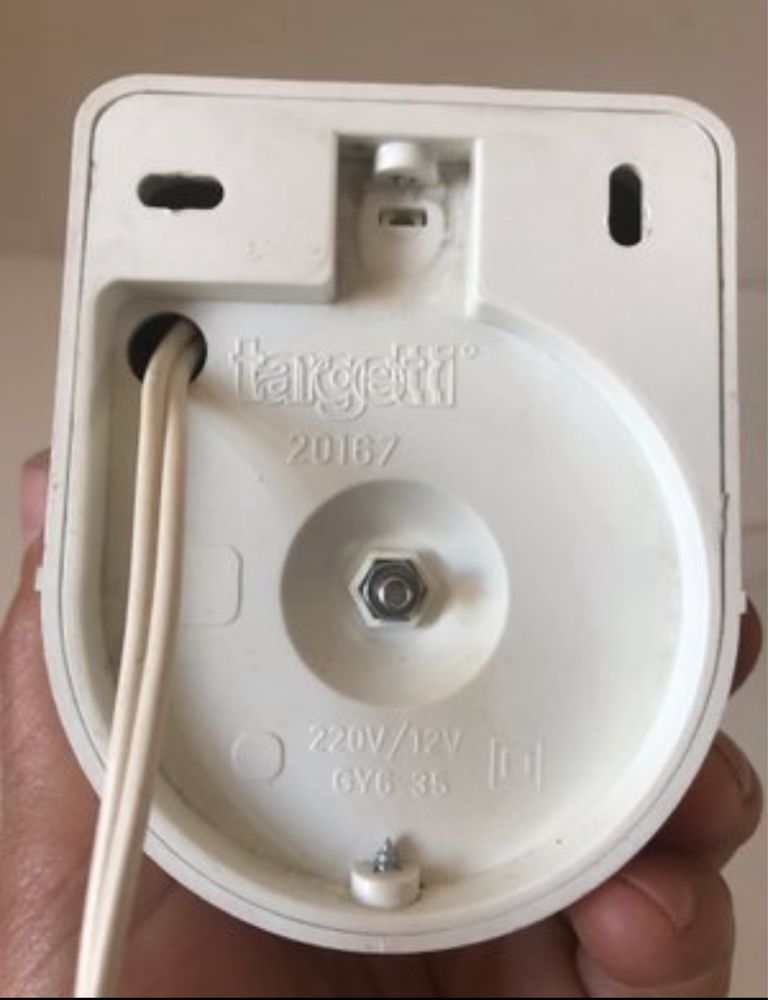 Par de apliques Targetti