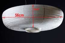 Lampa sufitowa abażur z papieru ryżowego 56cm