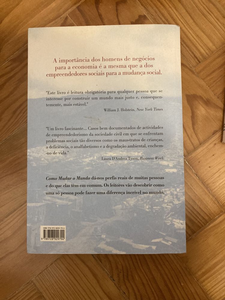 Como Mudar o Mundo Os Empreendedores Sociais e o Poder de Novas Ideias
