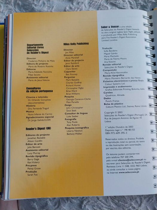 Saber & Vencer 10 000 perguntas ao desafio - Livro/jogo