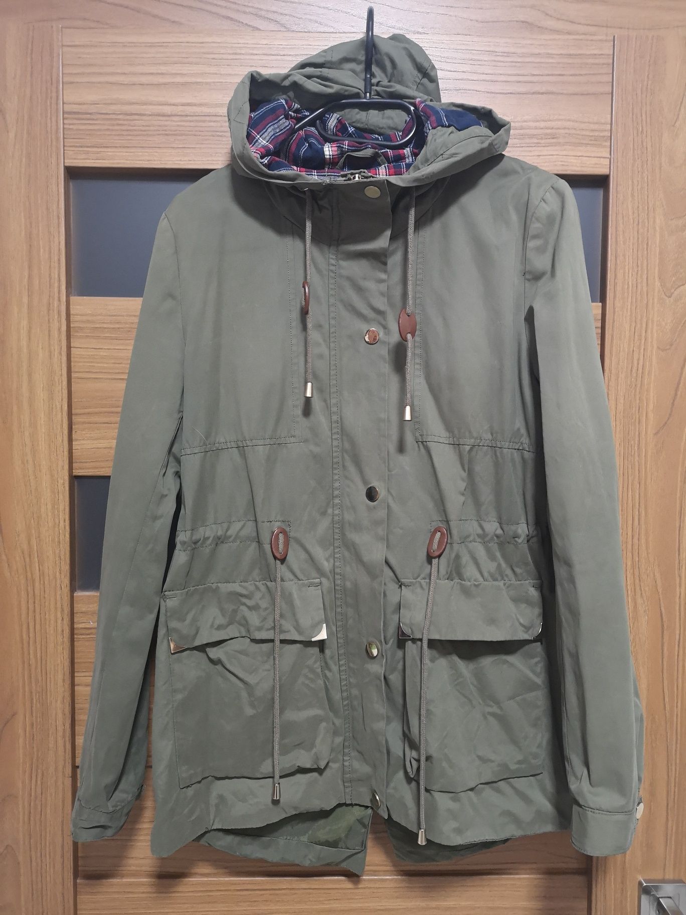 Parka wiosenna, jesienna, khaki