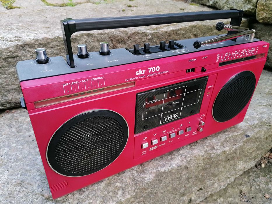 RFT SKR 700 Radiomagnetofon  Boombox UNITRA RMS-817 PRL 1985