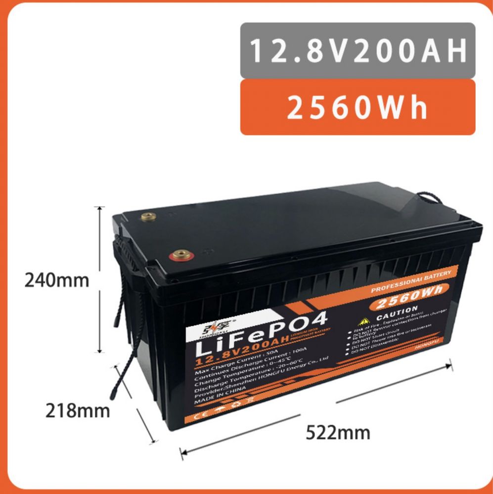 Акумулятор HONGFU Lifepo4 12.8v 200AH