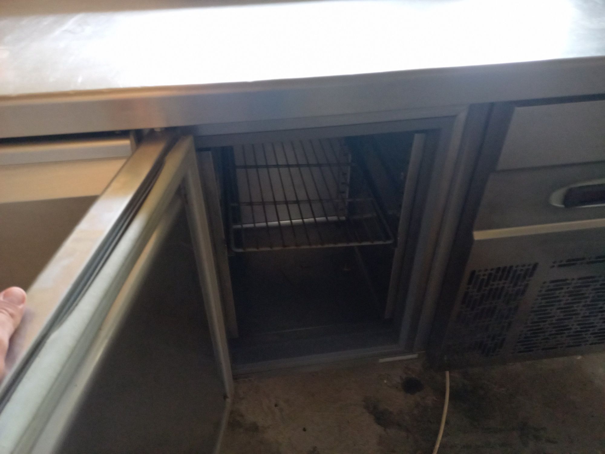 Bancada refrigerada inox
