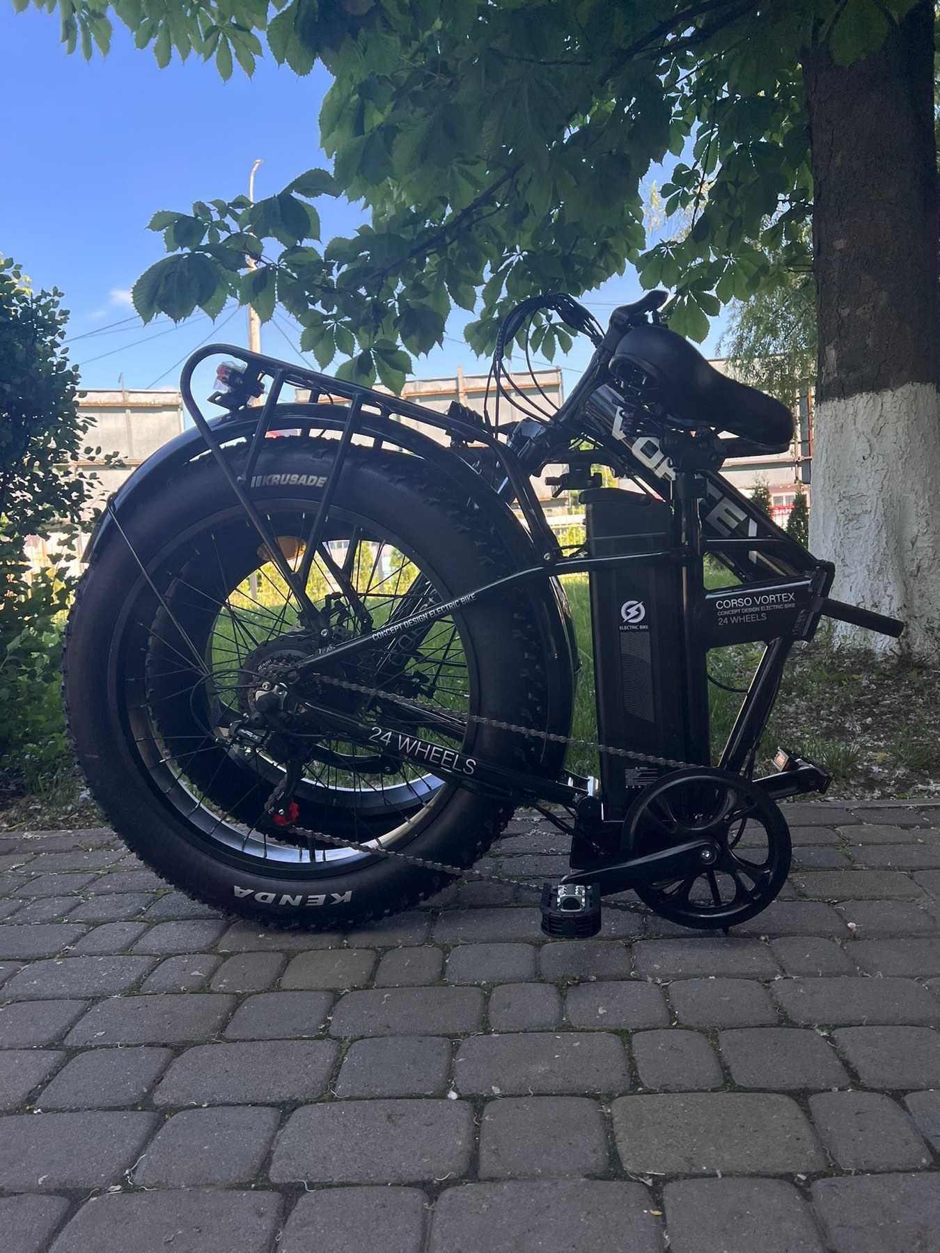 Електровелосипед 24" Corso Vortex TX-78950 500W 48V 13Ah