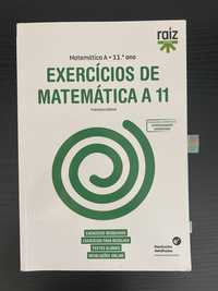 Exercícios de Matemática A 11 Livro