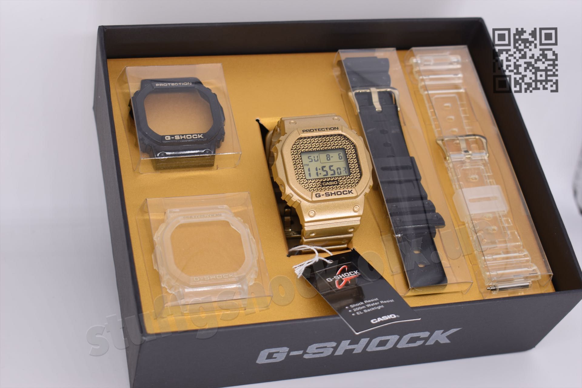 Casio G-Shock DWE-5600HG-1E NEW ORIGINAL |Limited|+2 ремінці і корпуси