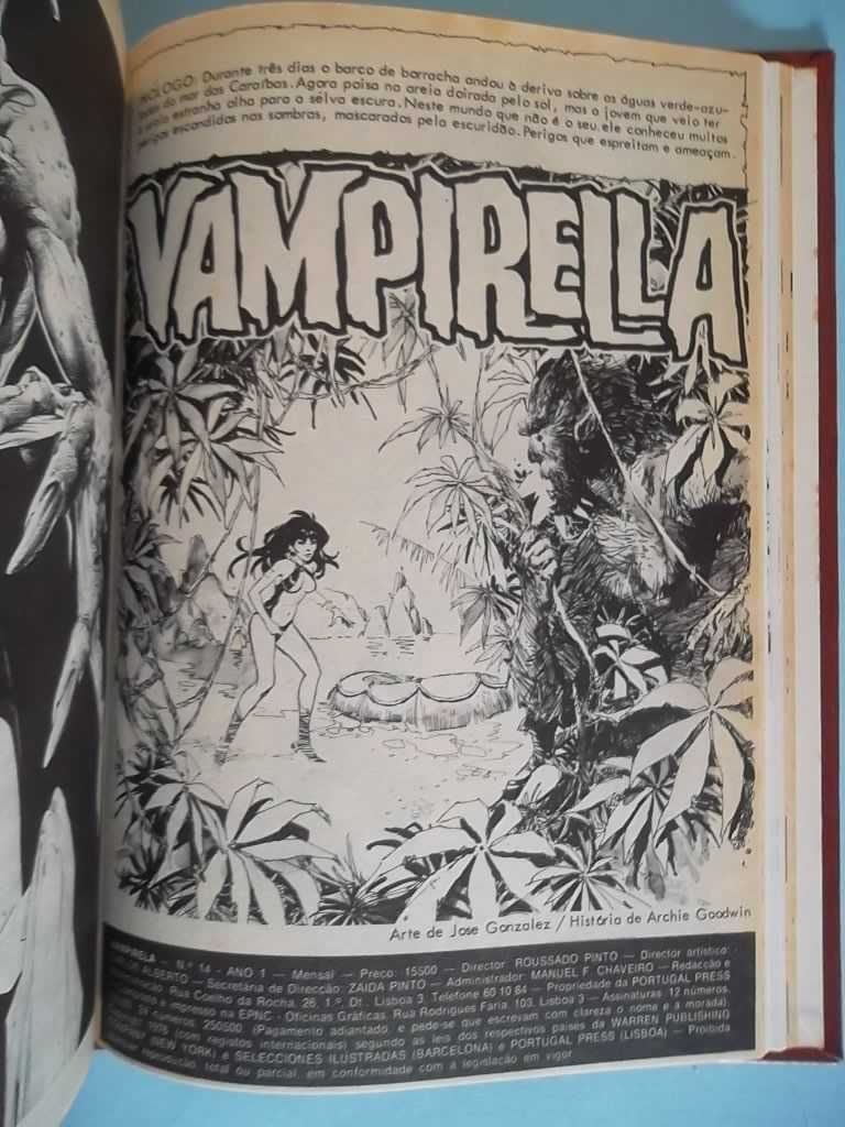 Vampirella - Volume encadernado - Portugal Press