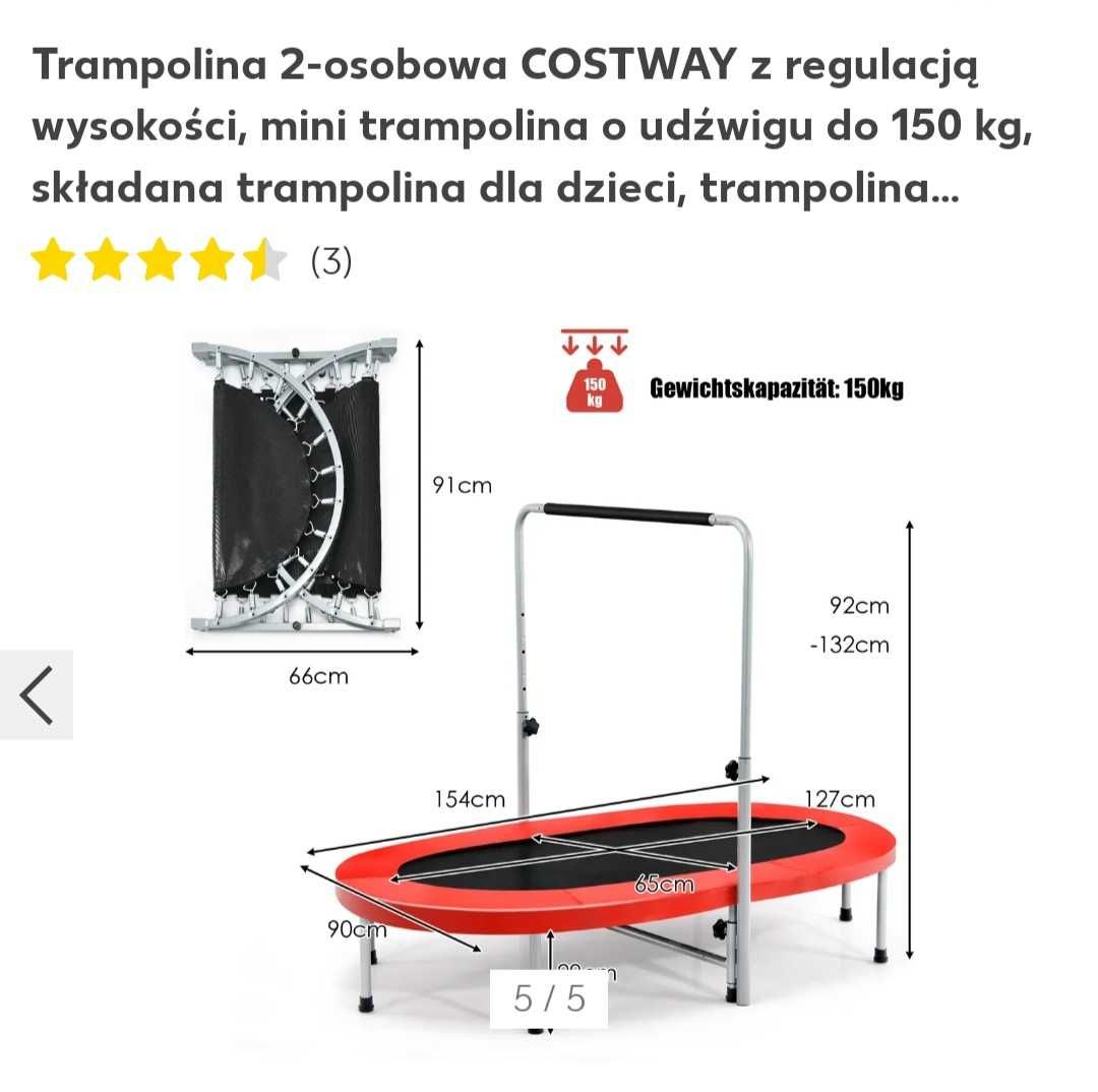 Trampolina 2- osobowa