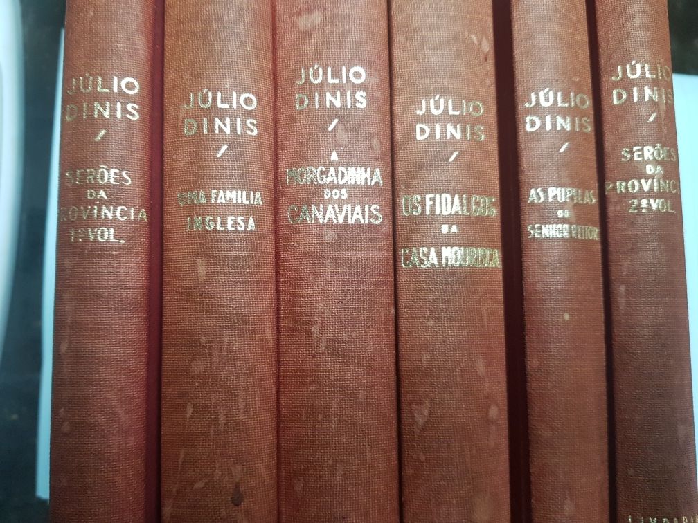 6 livros de Júlio Dinis