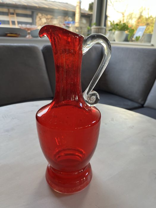 Dzban projektu L. Fiedorowicz Huta Szkła Ząbkowice