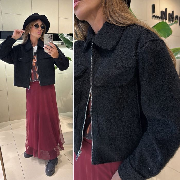 By o la la kurtka kożuszek Rozmiar M