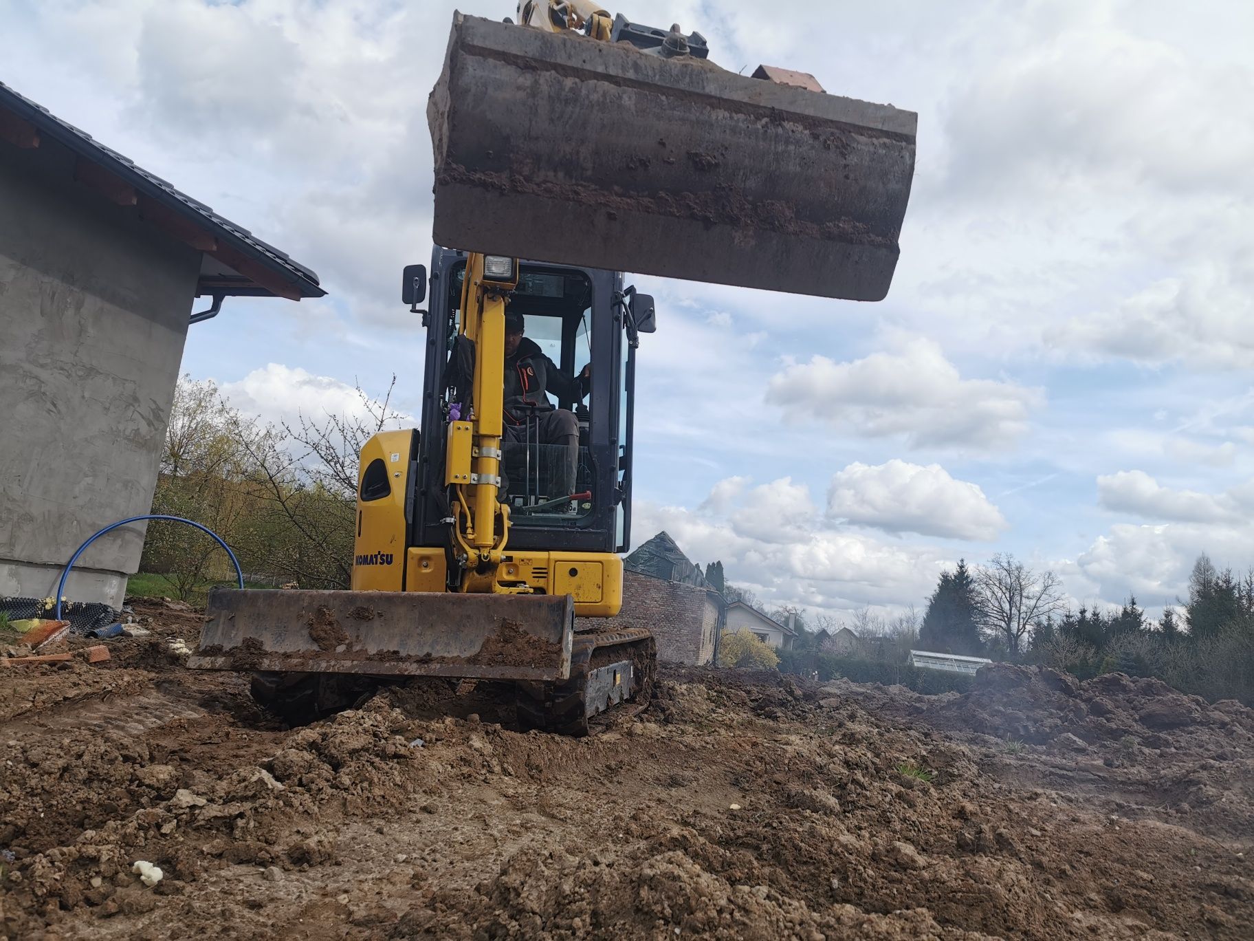 Usługi minikoparką Koszalin i okolice