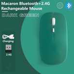 Rato wireless bluetooth, recarregável. Design ultrafino e elegante.