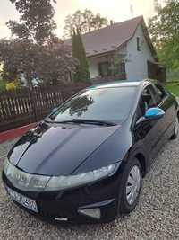 Honda Civic Czarno-niebiesky, garażowany, kobieta niepaląca