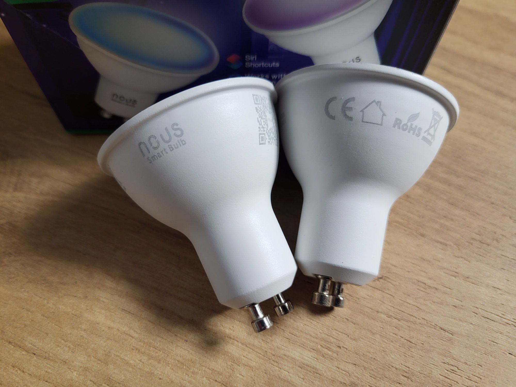 Żarówka NOUS P8 Smart WIFI Bulb RGB GU10 (2 sztuki)