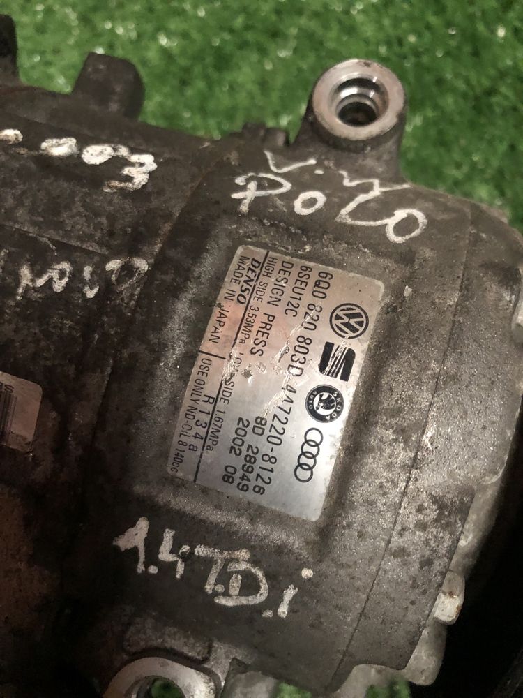 VW polo 1.4 tdi compressor ar condicionado AC