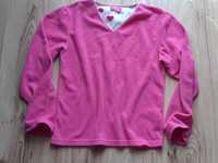 Primark różowa polarowa bluza piżama dziewczęca 146 152