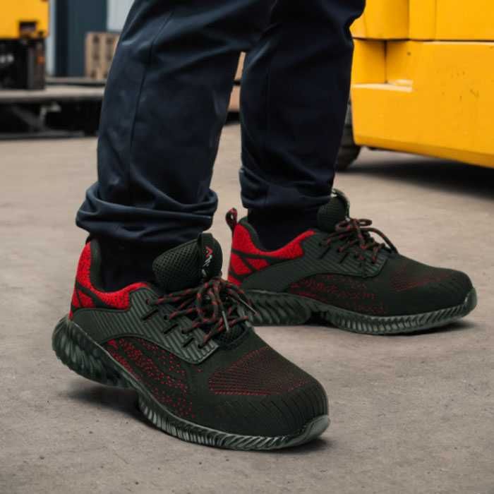Кросівки робочі BTEX ONE RED спецобувь с защитой полуботинки 1241