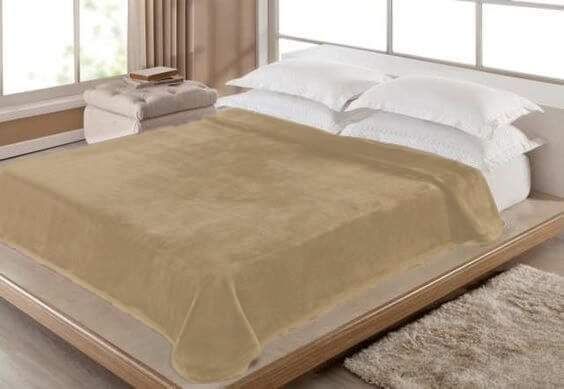 Cobertores em veludo