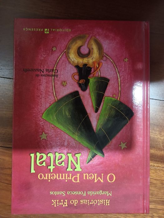 Vendo o livro O meu primeiro Natal