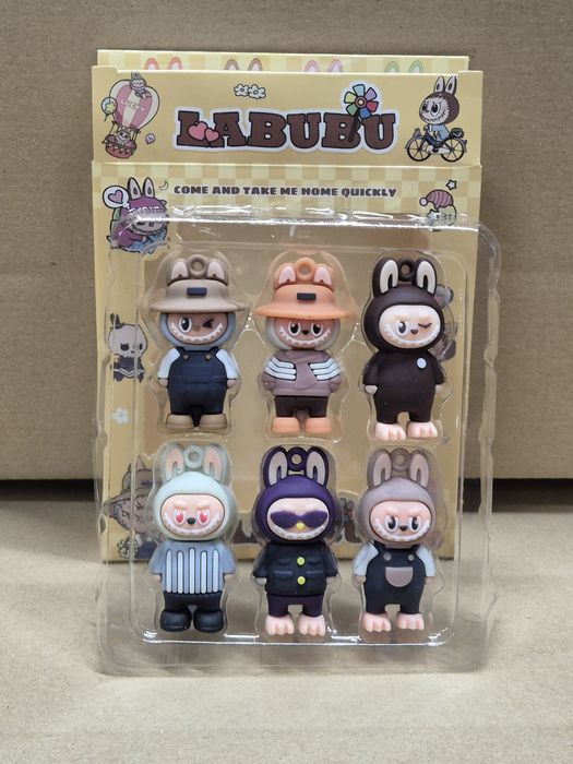 Labubu breloczki 6 sztuk zestaw