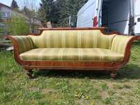 stara ława sofa kanapa styl biedermeier
