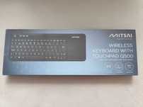 Teclado Mitsai wireless com rato integrado