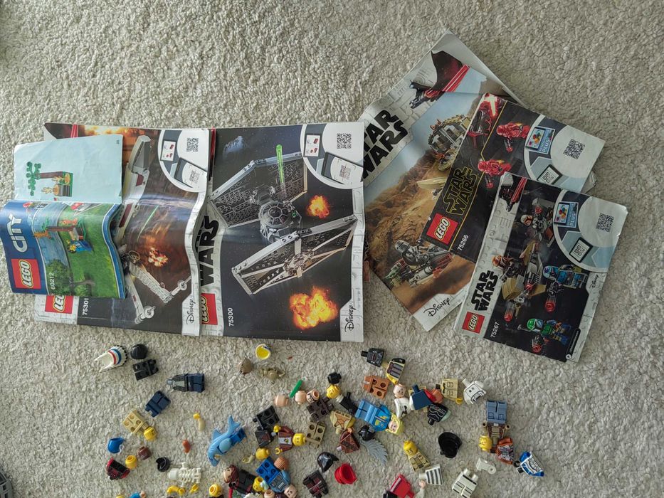 Legos set star wars e peças