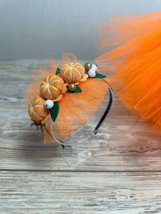 Костюм мандаринки ,мандаринка ,мандарина ,костюм на новий рік