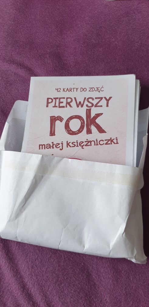 Karty do robienia zdjęć MÓJ PIERWSZY ROK