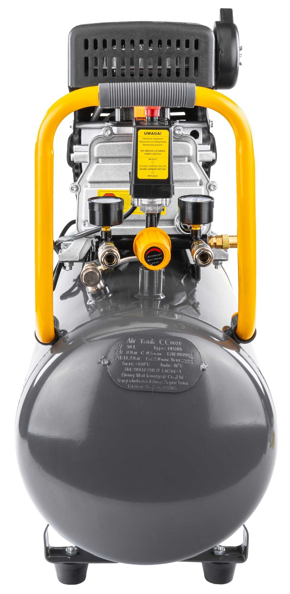 Kompresor Olejowy 50L Sprężarka 8 BAR 206 l/min 230V