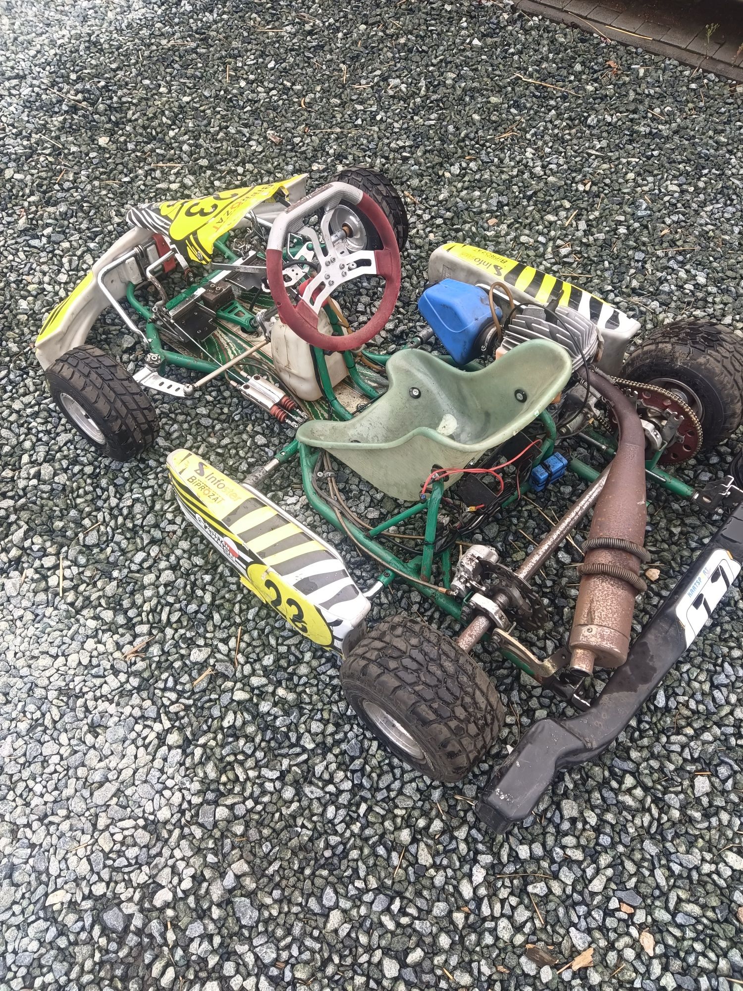 Gokart kartingowym