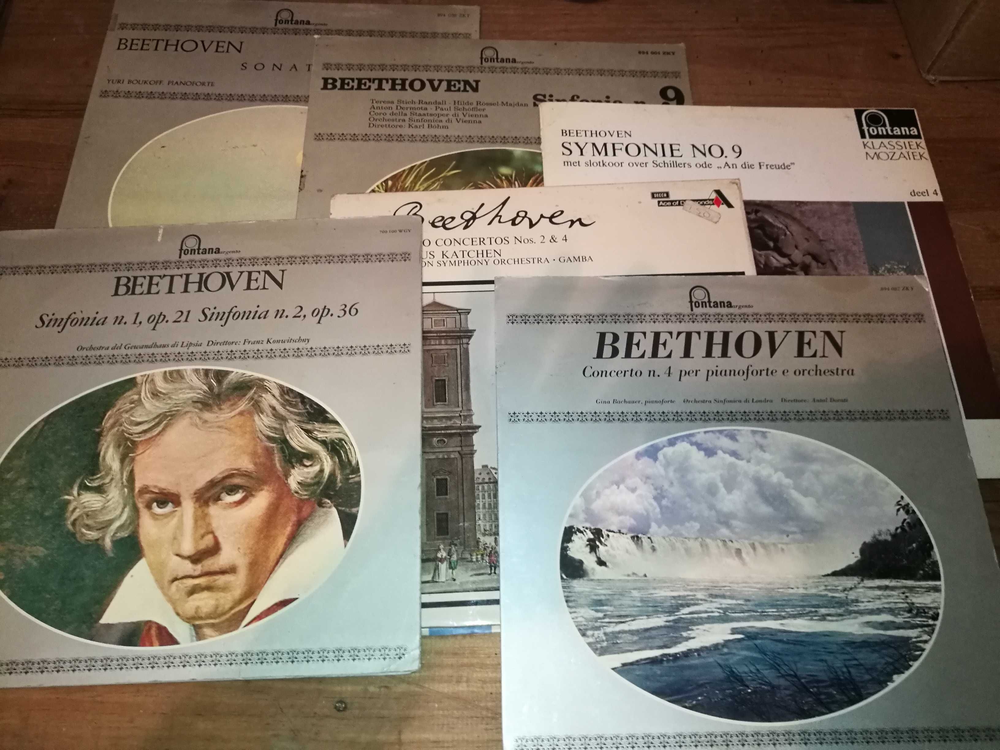 20 discos de Beethoven a 3€ cada: