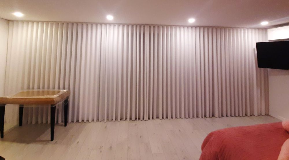 Cortinados onda / wave perfeita por medida