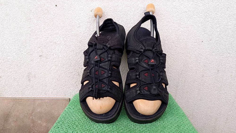 Męskie sandały trekkingowe ECCO r.44 skóra stan bardzo dobry