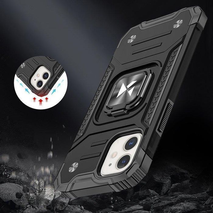 Etui Wozinsky Ring Armor iPhone 14 Plus - Pancerny Hybrydowy Pokrowiec