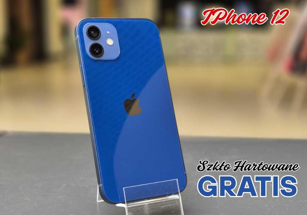 Apple iPhone 12 | 64 GB | Kondycja 100 % | niebieski | szkło GRATIS !