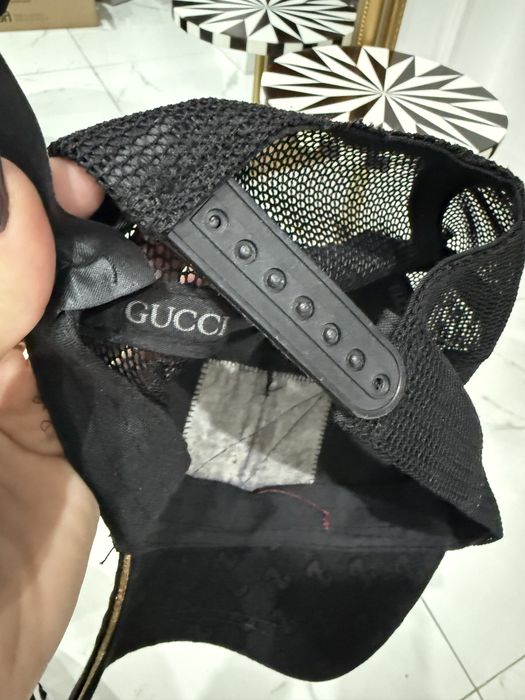 Czapka z daszkiem gucci stylowa modna bejsbolówka